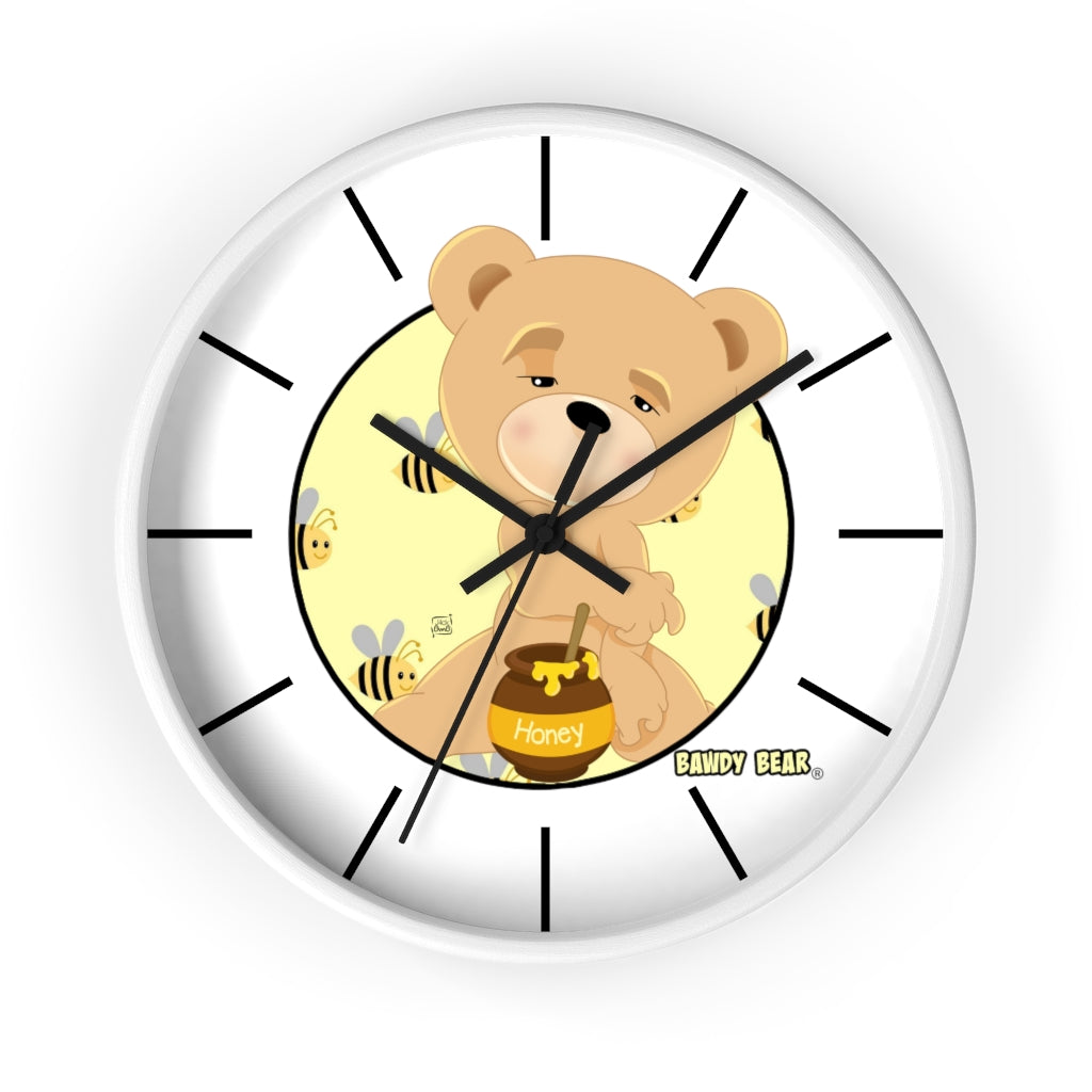 The Bawdy Bear "Buzzed" / Wall clock
