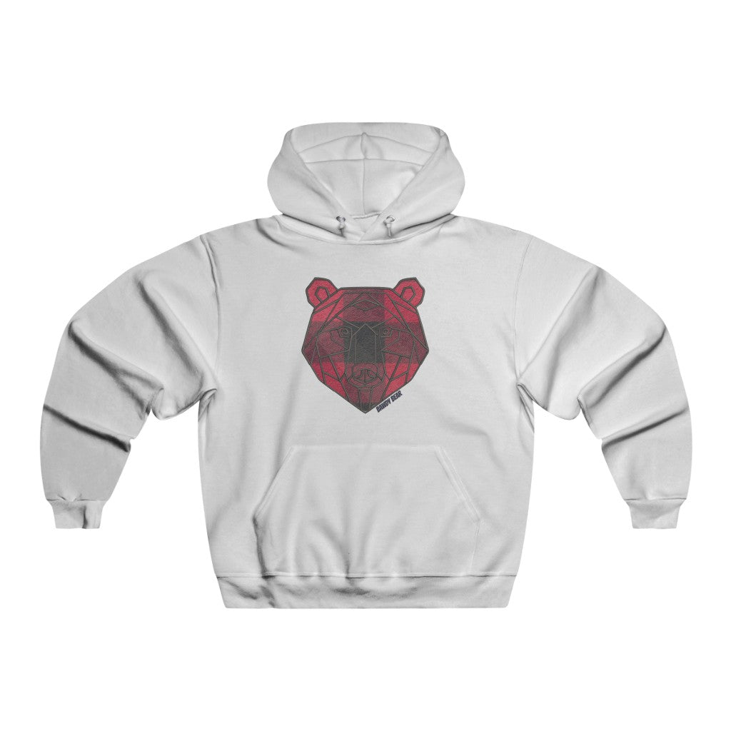 Geo Buffalo Bear / Men's NUBLEND® Hooded Sweatshirt