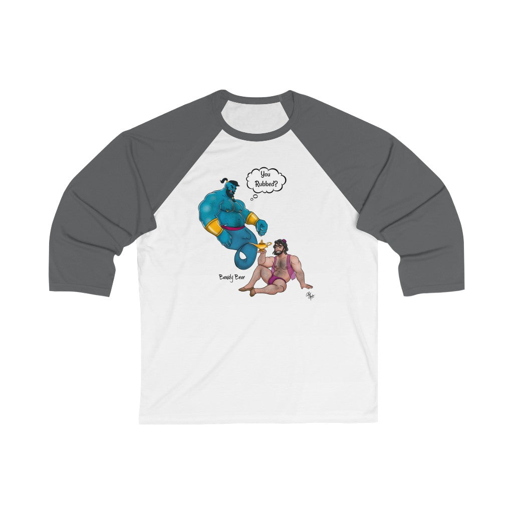 Rub One Out / Unisex 3/4 Sleeve Baseball Tee