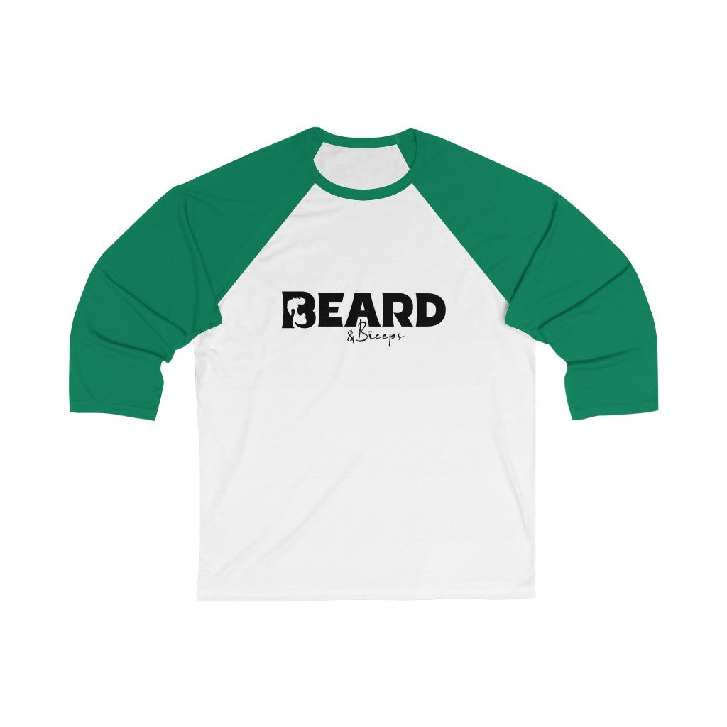 Beard & Biceps / Unisex 3\4 Sleeve Baseball Tee