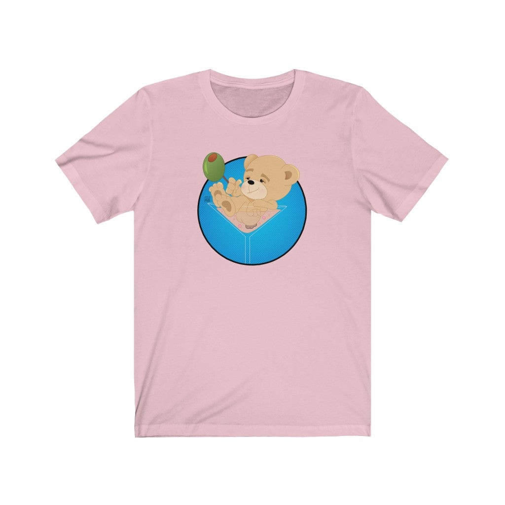 The Bawdy Bear "Dirty Martini" / Unisex Jersey Short Sleeve Tee