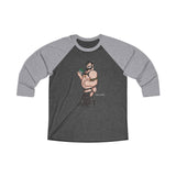 Bluto Spniach / Unisex Tri-Blend 3\4 Raglan Tee