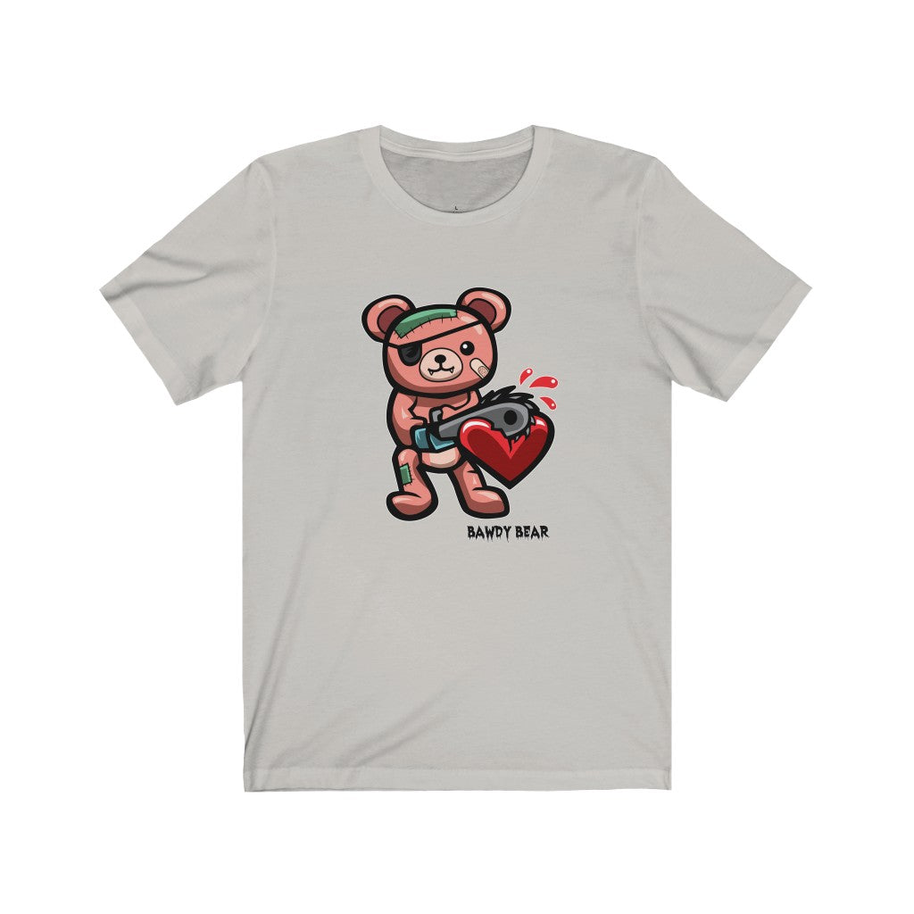 Spooky Bear Series "Chainsaw Bear" / Unisex Jersey Short Sleeve Tee