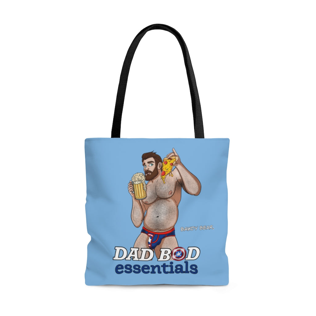 Dad Series "Captain America" / AOP Tote Bag