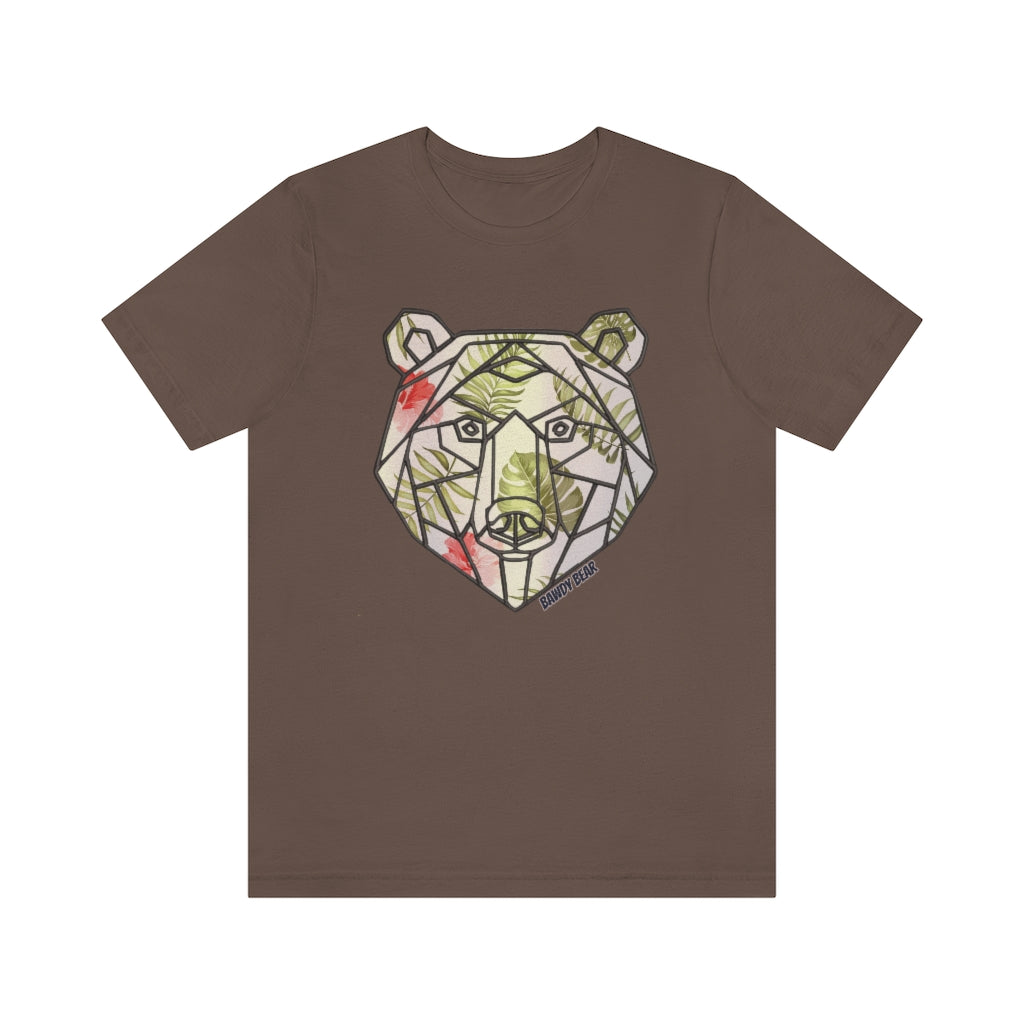 Tropical Bear / Unisex Jersey Short Sleeve Tee