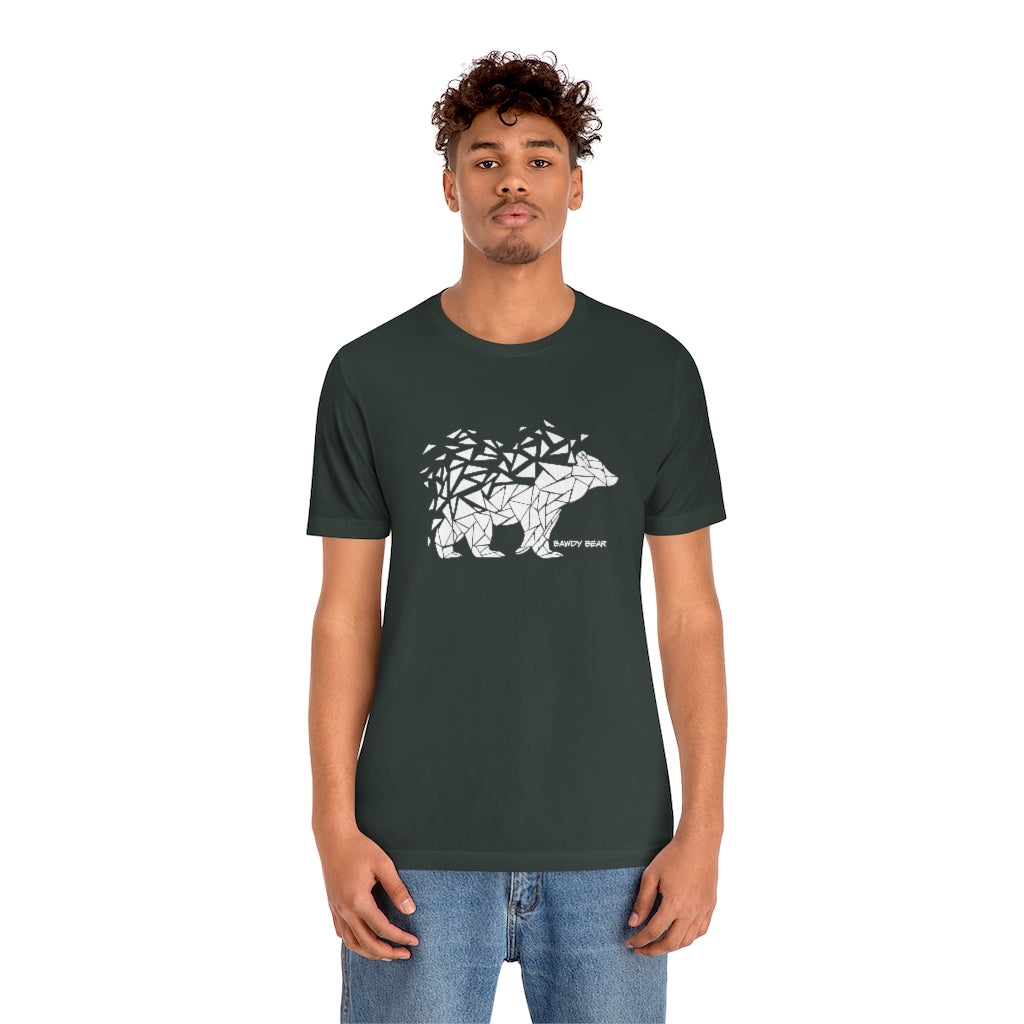 Shattered Bear / Unisex Jersey Short Sleeve Tee
