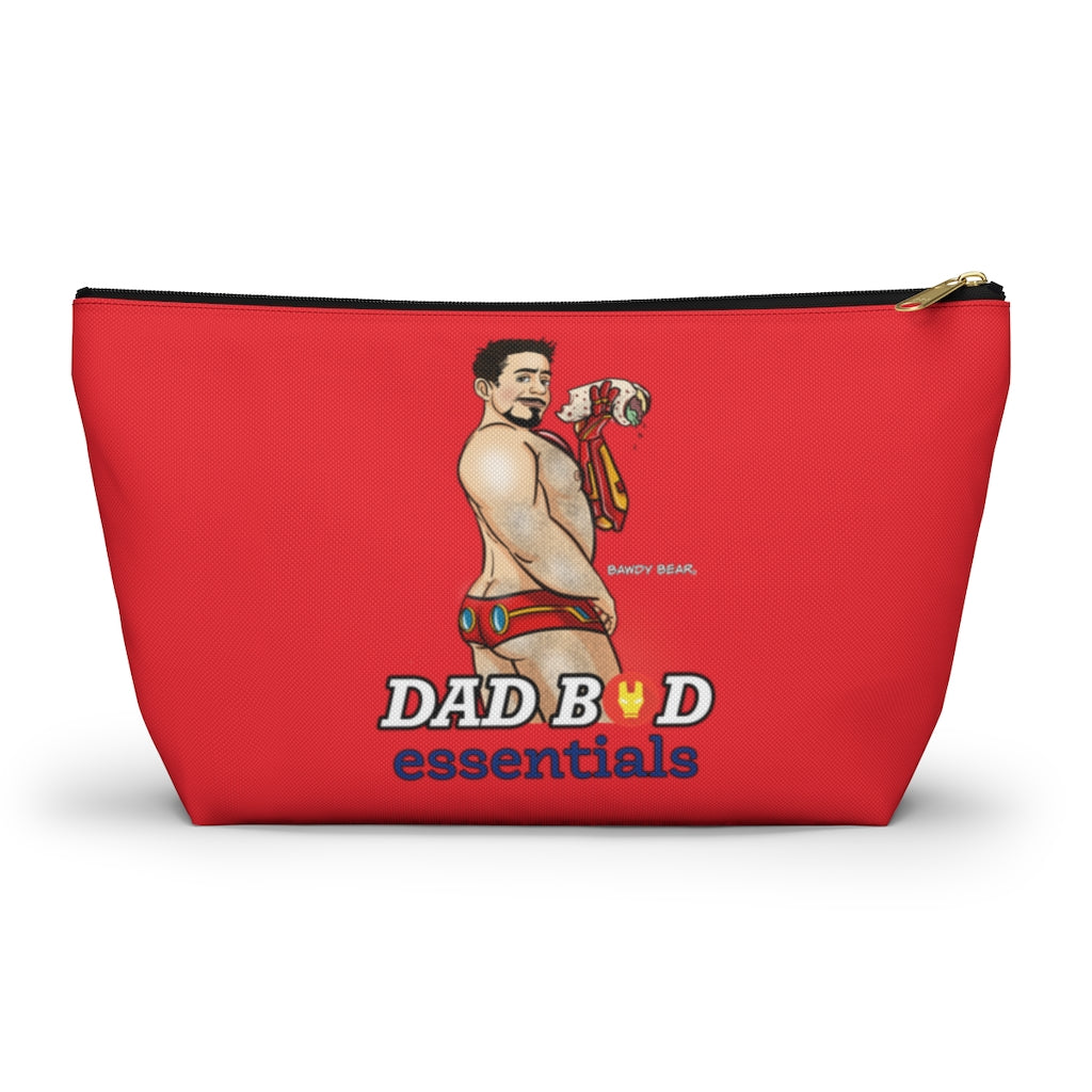 Dad Series "Ironman" / Accessory Pouch w T-bottom