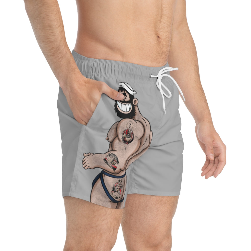 Bluto Smiling / Swim Trunks