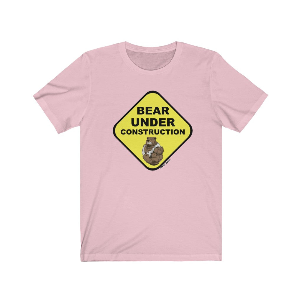 Bear Under Construction / Unisex Jersey Short Sleeve Tee