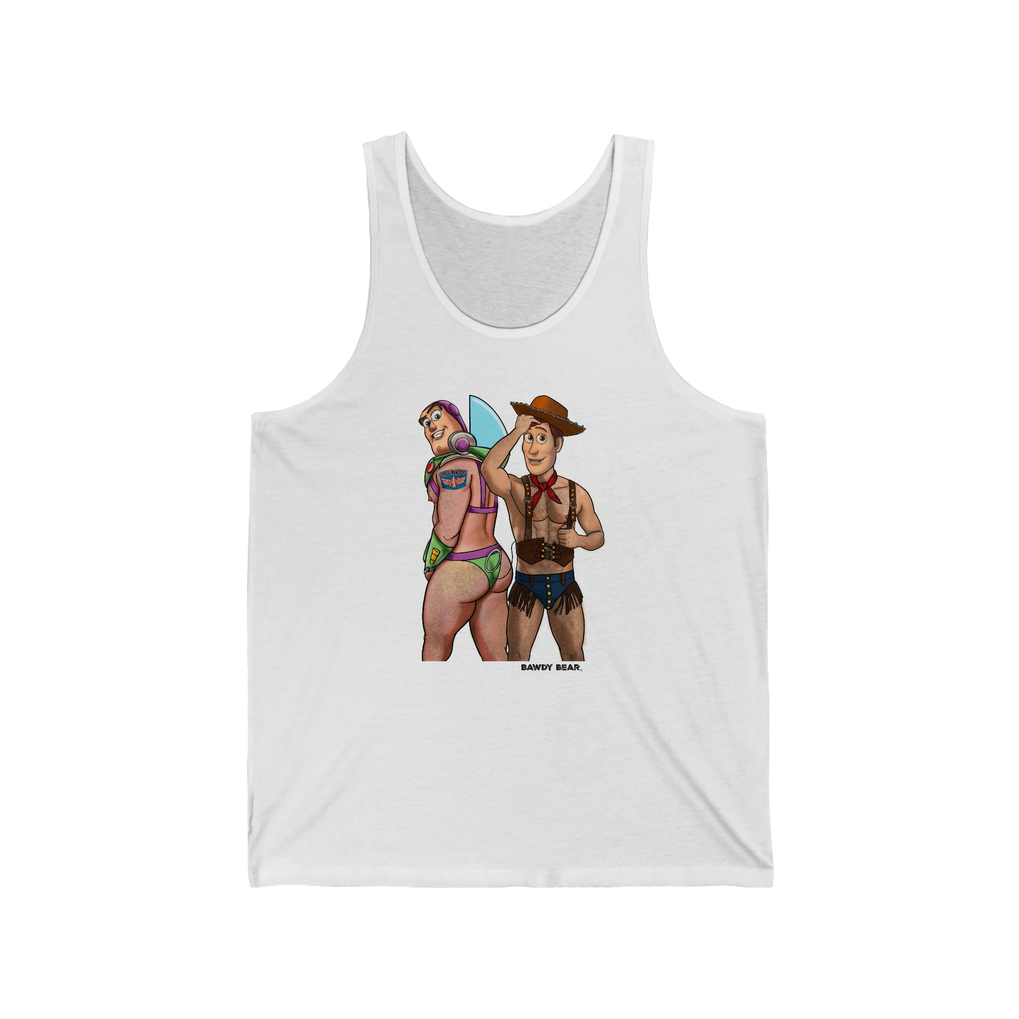 Toy Naughty #2 / Unisex Jersey Tank