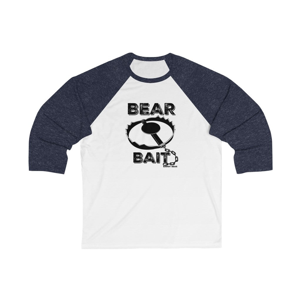 Bear Bait / Unisex 3\4 Sleeve Baseball Tee