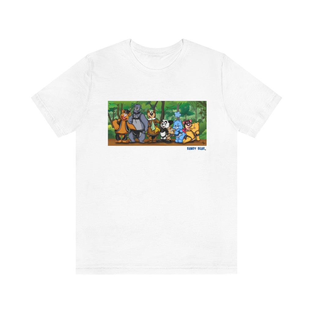 Iconic Bear Orgy / Unisex Jersey Short Sleeve Tee
