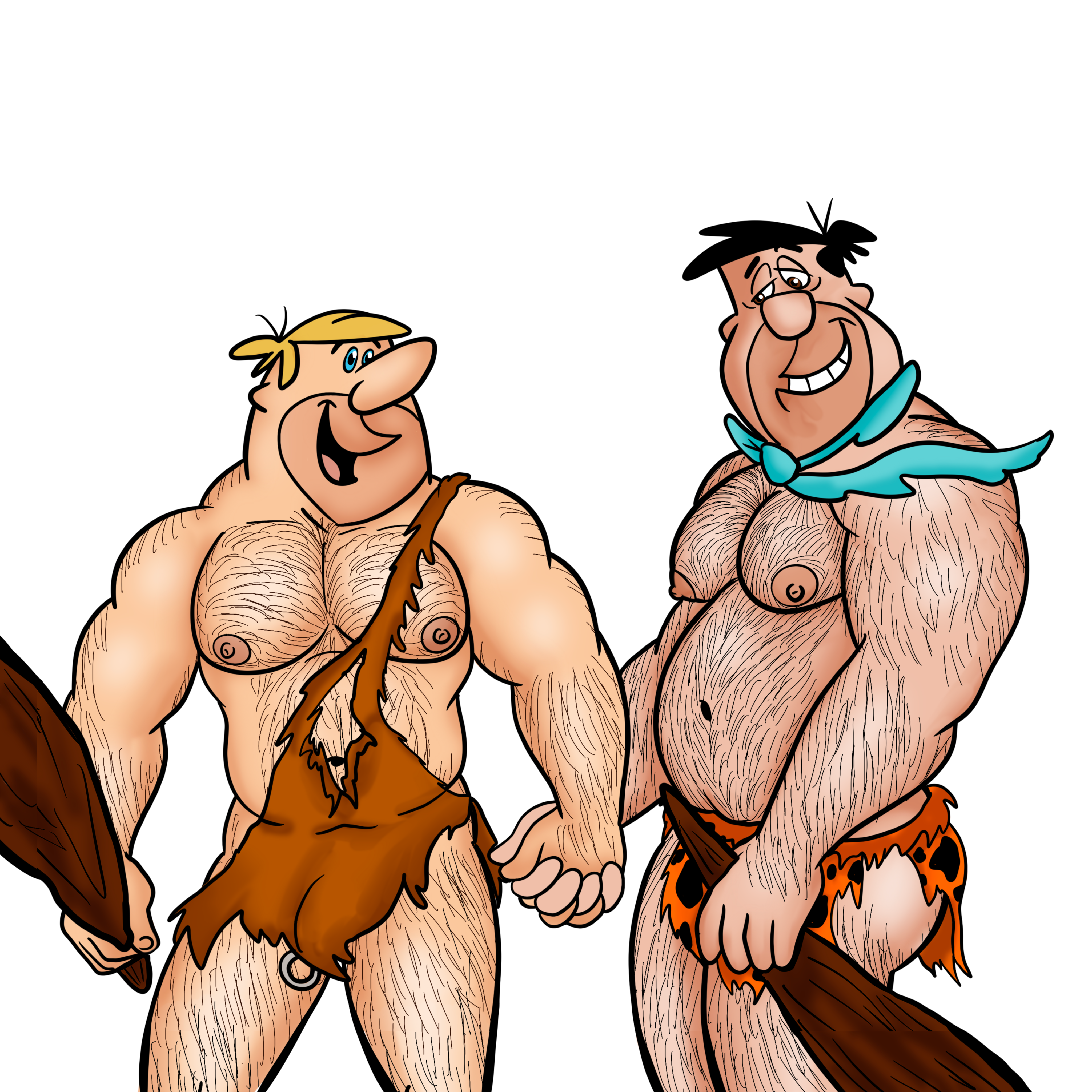 Fred & Barney Love is Love / Unisex Heavy Blend™ Crewneck Sweatshirt