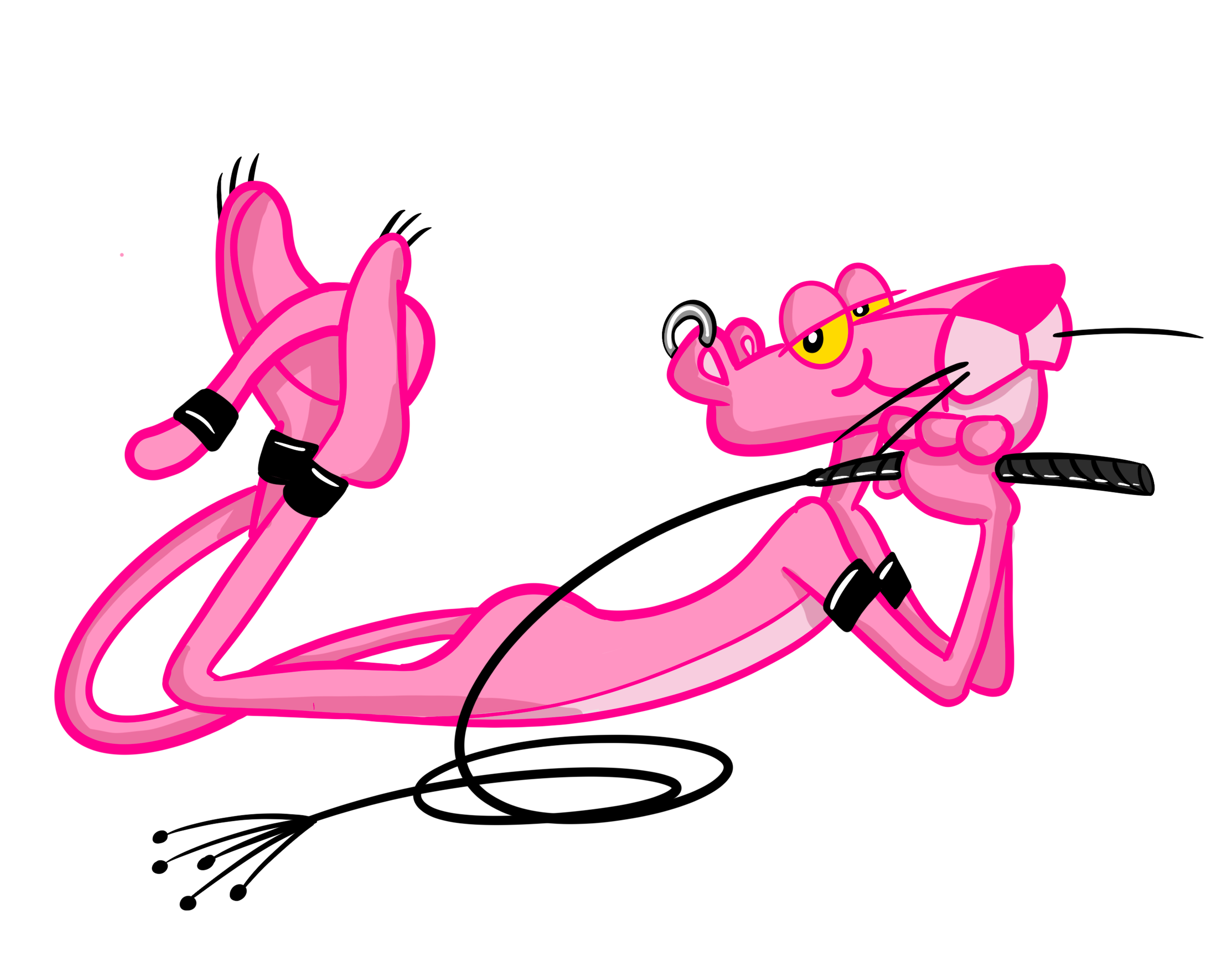 Naughty Panther  / Pet Bandana