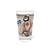 Bluto Smiling Jockstrap / Pint Glass, 16oz