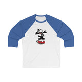 Felix the Cat / Unisex 3/4 Sleeve Baseball Tee