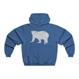 Grunge Bear / Men's NUBLEND® Hooded Sweatshirt