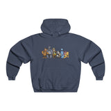 Iconic Bear Party / Men's NUBLEND® Hooded Sweatshirt