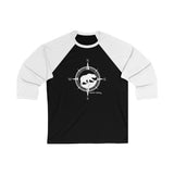 Compass Bear / Unisex 3\4 Sleeve Baseball Tee