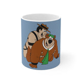 Yogi Wrestling / Ceramic Mug 11oz