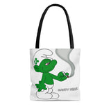 Puffy Smurf / AOP Tote Bag