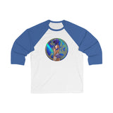 Ranger Blue / Unisex 3\4 Sleeve Baseball Tee