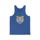 Geo Ice Bear / Unisex Jersey Tank