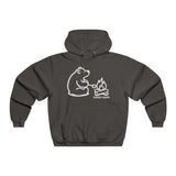 Camping Bear / Men's NUBLEND® Hooded Sweatshirt