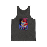 Cyclopse w/background / Unisex Jersey Tank