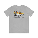 Peace Love Bear Pride / Unisex Jersey Short Sleeve Tee