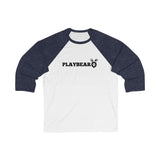 PLAYBEAR / Unisex 3/4 Sleeve Baseball Tee