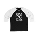 Bear Hunter / Unisex 3\4 Sleeve Baseball Tee