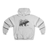 Shattered Bear / Men's NUBLEND® Hooded Sweatshirt