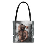 Sleepy Bear / AOP Tote Bag