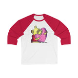 Pooh Heart Hug / Unisex 3\4 Sleeve Baseball Tee