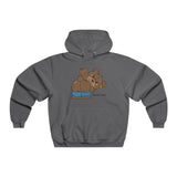 Kiss My A$$ Bear / Men's NUBLEND® Hooded Sweatshirt