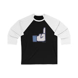 Face F#@K / Unisex 3/4 Sleeve Baseball Tee