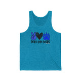 Peace Love Bears / Unisex Jersey Tank