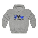 Peace Love Bears / Unisex Heavy Blend™ Hooded Sweatshirt