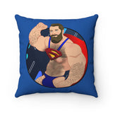 Super Bear / Spun Polyester Square Pillow