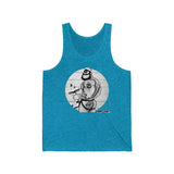 Bluto Smiling BW / Unisex Jersey Tank