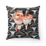 D&G The Original Bawdy Bears #4 / Spun Polyester Square Pillow