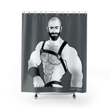 Leather Man 4 / Shower Curtains