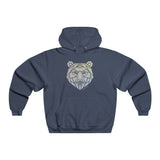 Geo Ice Bear / Men's NUBLEND® Hooded Sweatshirt