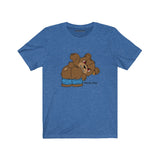 Kiss My A$$ Bear / Unisex Jersey Short Sleeve Tee