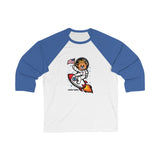 Astro Bear / Unisex 3\4 Sleeve Baseball Tee