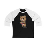 Grindr Bear / Unisex 3/4 Sleeve Baseball Tee