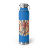 Bawdy Bear in Flannel / 22oz Vacuum Insulated Bottle